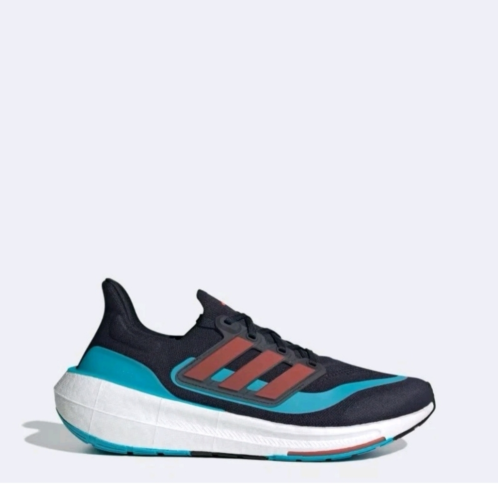 New Adidas UltraBoost Light 'Legend Ink Bright Red Cyan'